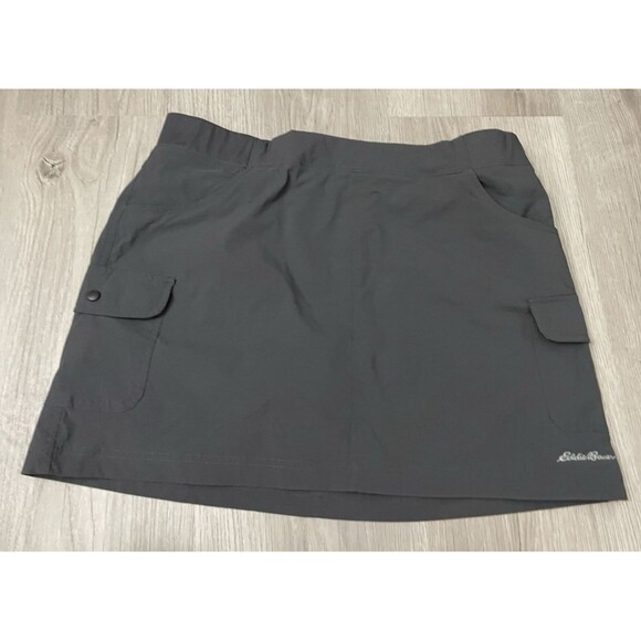 Eddie Bauer  Grey Hiking Skort Pockets Athletic Pickleball tennis size XL - Picture 1 of 7